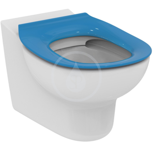 IDEAL STANDARD Contour 21 WC sedátko dětské 7-11 let (S3128 a S3126) bez poklopu, modrá S454536