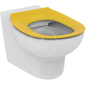 IDEAL STANDARD Contour 21 WC sedátko dětské 7-11 let (S3128 a S3126) bez poklopu, žlutá S454579