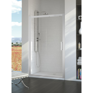 IDEAL STANDARD Synergy Sprchové dveře posuvné 100 cm, silver bright (lesklá stříbrná) L6389EO