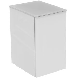 IDEAL STANDARD Tonic II Postranní skříňka 353x445x600 mm, lesklá bílá R4308WG
