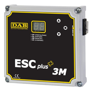 IVAR ESC PLUS 3M 220-240/50-60 Systém řízení a ochrany pro čerpadla do vrtaných studní DAB.ESC PLUS 60149590 60149590