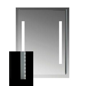 JIKA CLEAR zrcadlo 70x81 s LED osvětlením, bez vyp. pro přip.do sítě230V 4.5573.5.173.144.1 H4557351731441 H4557351731441