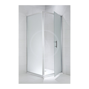 JIKA Cubito Pure Pevná sprchová stěna, 900x1950 mm, transparentní sklo/chrom H2972420026681