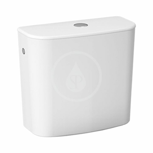JIKA Deep WC nádržka kombi, spodní přívod vody 1/2", Dual Flush, bílá H8286130002811