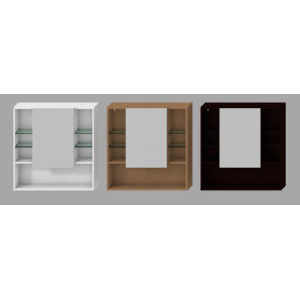 JIKA LYRA bílá zrcadlová skříňka 77,5x80x13 cm H4532510383041 H4532510383041