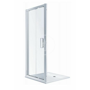KOLO GEO Sprchové dveře skládací 800 mm, Reflex, lesklá stříbrná/čiré sklo 560.116.00.3