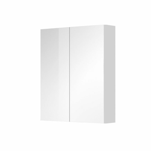 MEREO Aira, Mailo, Opto, Bino, Vigo koupelnová galerka 60 cm, zrcadlová skříňka, bílá CN716GB