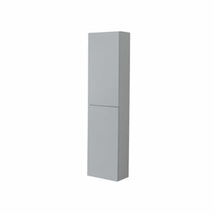 MEREO Aira, koupelnová skříňka, vysoká,pravé otevírání, šedá, 400x1570x220 mm CN734P