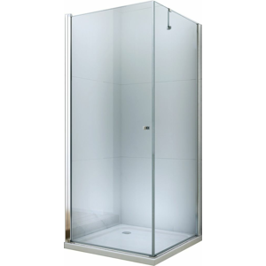 MEXEN/S PRETORIA sprchový kout 75x80 cm, transparent, chrom 852-075-080-01-00