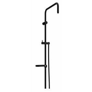 MEXEN Sprchová souprava X, hladká hadice 150cm, mýdlenka, černé 79391-70