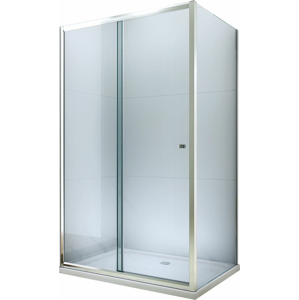 MEXEN/S APIA sprchový kout 115x80 cm, transparent, chrom 840-115-080-01-00