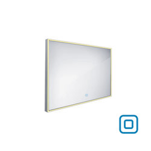 NIMCO Led zrcadlo zrcadlo LED 1000x700 rám hliníkový ZP 13004V ZP 13004V
