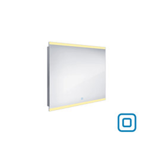 NIMCO Led zrcadlo zrcadlo LED 900x700 rám hliníkový ZP 12019V ZP 12019V