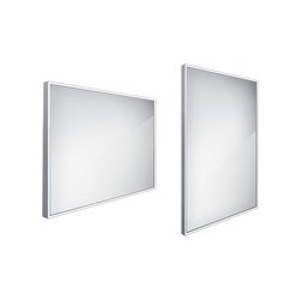 NIMCO Led zrcadlo zrcadlo LED 900x700 rám hliníkový ZP 13019 ZP 13019