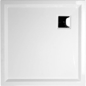 POLYSAN AVELIN sprchová vanička akrylátová, čtverec 90x90x4cm, bílá 54611