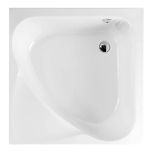 POLYSAN CARMEN hluboká sprchová vanička, čtverec 90x90x30cm, bílá 29611