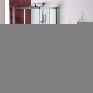 POLYSAN LUCIS LINE čtvercová sprchová zástěna 900x900mm, čiré sklo DL1615
