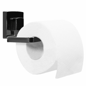 REA Držák toaletního papíru černý HOM-00554