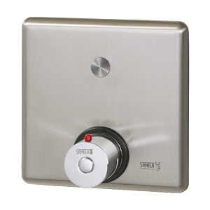 SANELA Senzor Piezo ovládání sprchy s termostatickým ventilem pro teplou a studenou vodu, 24V DC SL 12024 SL 12024