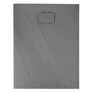 SAPHO ATIKA sprchová vanička z litého mramoru, obdélník 120x80x3,5cm, šedá,dekor kámen AK024