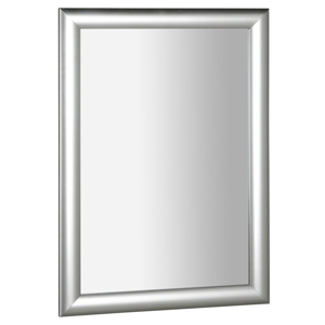 SAPHO ESTA zrcadlo v dřevěném rámu 580x780mm, stříbrná s proužkem NL395
