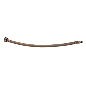 SAPHO Flexibilní nerezová hadice 3/8'xM10, 35 cm, bronz 33414