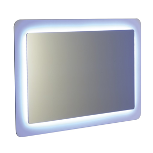 SAPHO LORDE LED podsvícené zrcadlo s přesahem 1100x600mm, bílá NL603