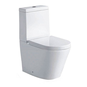 SAPHO PACO WC kombi mísa s nádržkou včetně Soft Close sedátka, spodní/zadní odpad PC1012
