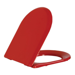 SAPHO PAULA WC sedátko, Slim soft close, duroplast, červená (KC3131.K0) KC0103.01.11