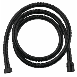 SAPHO POWERFLEX opletená sprchová hadice, 150 cm, černá mat FLEX156