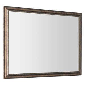 SAPHO ROMINA zrcadlo v dřevěném rámu 680x880mm, bronzová patina NL397