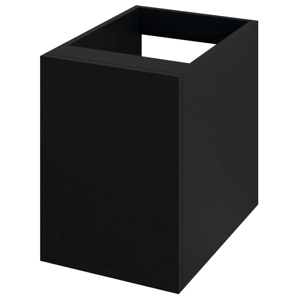 SAPHO TREOS skříňka spodní dvířková 35x53x50,5cm, pravá/levá, černá mat TS036