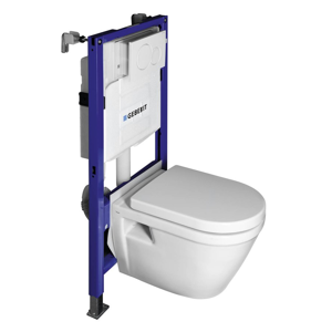 SAPHO WC SADA závěsné WC IDEA s podomítkovou nádržkou GEBERIT do sádrokartonu WC-SADA-13