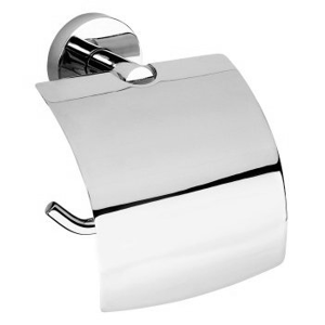 SAPHO X-ROUND E držák toaletního papíru s krytem, chrom XR705
