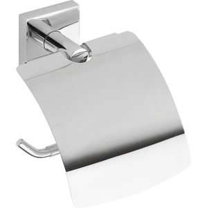 SAPHO X-SQUARE držák toaletního papíru s krytem, chrom XQ700