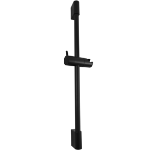 SLEZAK-RAV Sprchová tyč s posuvným držákem, Barva: černá matná PD0015CMAT
