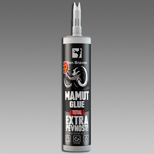 Tmel Mamut glue TOTAL 290ml-vysokopevnostní lepidlo bílé, DenBraven 51920BD 51920BD