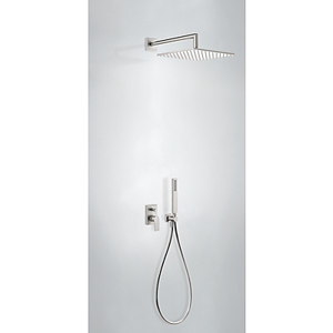 TRES Podomítkový jednopákový sprchový set s uzávěrem a regulací průtoku 21198091AC