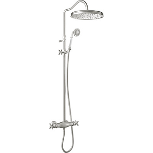 TRES Souprava termostatické sprchové baterie · Pevná sprcha O 310 mm. s kloubem. · Sprcha, prot 24219502AC