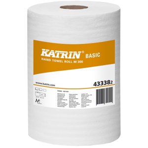 Papírové utěrky v roli Katrin Basic M 300 433382, 6 ks EGP433382