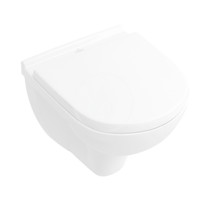 VILLEROY & BOCH O.novo Závěsné WC Compact, AntiBac, alpská bílá 568810T1