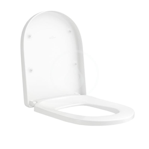 VILLEROY & BOCH Subway 2.0 WC sedátko Comfort, SoftClosing, alpská bílá 8M34S101